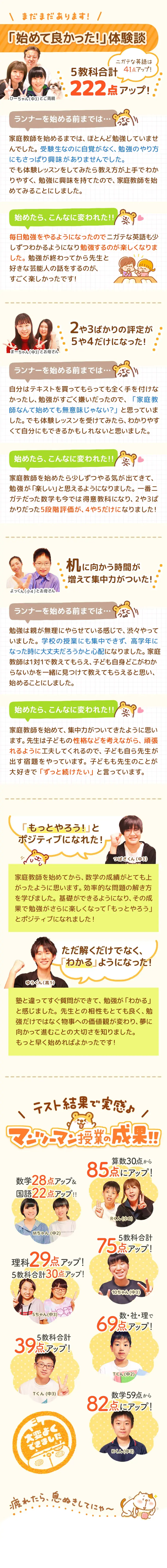 始めてよかった体験談
